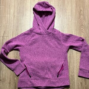 Old Navy Girl’s Magenta Hooded Active Sweater Size L (10/12)